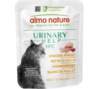 Almo Nature HFC Urinary Help 6 x 50 g Cibo umido per gatti - Petto di pollo con mirtilli rossi