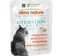Almo Nature Hydration Help HFC per gatti – Brodo di Pollo con Filetti di Pollo – 50 g