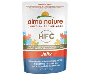 Almo Nature ALMO NATURE CLASSIC JELLY TONNO/SOGLIOLA 55G