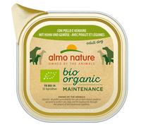 Almo Nature BioOrganic Maintenance 24 x 100 g - Pollo bio e Verdure bio