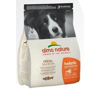 Crocchette per cani Almo Nature Holistic adult medium salmone e riso 2 Kg