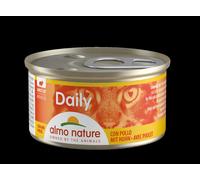 Almo Nature Cat Daily Pollo Senza Cereali 85gx24