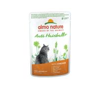 Almo Nature Holistic Anti Hairball - 6 x 70 g Pollo