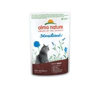 Almo Nature Holistic Sterilised Alimento umido per gatto - 6 x 70 g Manzo