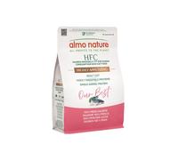 Almo Nature HFC Our Best - Highly Appetizing - Croccantini per Gatti Adulti Esigenti o Inappettenti - Salmone Fresco - Altamente Digeribile, Monoproteico, Human Grade, Senza Glutine - 1,2kg