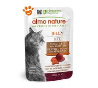 Almo Nature Cat HFC Jelly Filetti di Tonno e Aragosta - Almo Nature Cat HFC Jelly Filetti di Tonno e Aragosta - Bustina Da 55 Gr