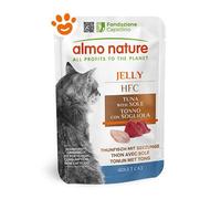 Almo Nature Cat HFC Jelly Tonno Con Sogliola - Almo Nature Cat HFC Jelly Tonno Con Sogliola - Bustina Da 55 Gr