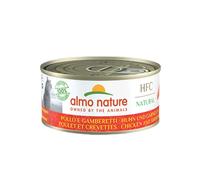 Almo nature cat hfc natural pollo e gamberetti 150gr