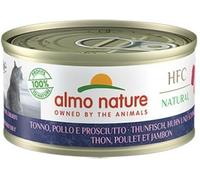 Almo Nature Cat HFC Natural Tonno Pollo e Prosciutto Megapack - Almo Nature Cat HFC Natural Tonno Pollo e Prosciutto Megapack - Lattina Da 195 Gr - CONFEZIONE RISPARMIO