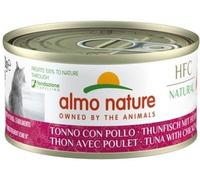 Almo nature cat hfc natural tonno e pollo 150gr