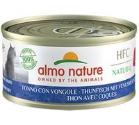Almo Nature Cat HFC Natural Tonno con Vongole Lattina 70gr