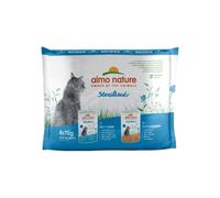 Almo Nature Holistic Sterilised Alimento umido per gatto - Mix: 3 x Pollo + 3 x Merluzzo