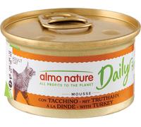 ALMO NATURE CAT DAILY MOUSSE TACCHINO 85 GR.