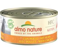 Almo Nature Cat HFC Natural Kitten Pollo Megapack - Almo Nature Cat HFC Natural Kitten Pollo Megapack - Lattina da 150 Gr - CONFEZIONE RISPARMIO