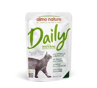 Almo Nature Daily 6 x 70 g umido per gatto - Vitello e Agnello