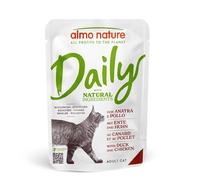 Almo Nature Daily umido per gatto – Anatra e Pollo – 6 x 70 g