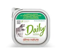 almo nature Daily, Alimento Umido per Cani Adulti con Agnello e Patate - Confezione da 2.7 kg (9 x 300 g)