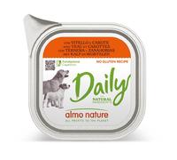 Almo Nature Daily Alimento Umido per Cani Adulti con Vitello e Carote 100g