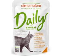 Almo Nature Daily Cat Busta Multipack 30x70G POLLO E SALMONE