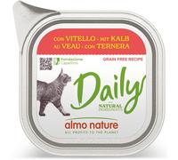 ALMO NATURE CAT DAILY VITELLO 100 GR.