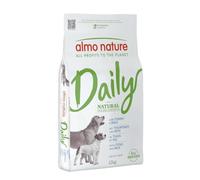 Almo Nature Daily - Crocchette per Cani Adulti All Breeds - Gusto Tonno e Riso - Cibo Secco Completo e Bilanciato - Sacco da 12 kg