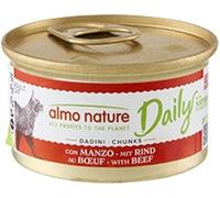 Almo Nature Daily Menu 6 x 85 g - Dadini con manzo