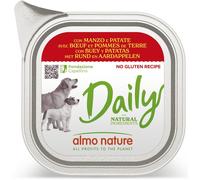 ALMO NATURE Daily Dog Vaschetta Multipack 32x100G MANZO E PATATE