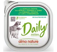 ALMO NATURE Daily Dog Vaschetta Multipack 9x300G AGNELLO E PATATE