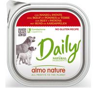 ALMO NATURE Daily Dog Vaschetta Multipack 9x300G MANZO E PATATE
