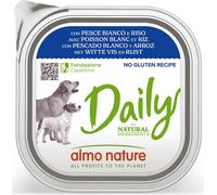 ALMO NATURE Daily Dog Vaschetta Multipack 9x300G PESCE E RISO