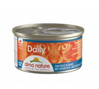 Almo Nature Daily Grain Free Menù Cat 85 gr Pesce oceanico - confezione da 24 pezzi - Cibo umido per gatti - 1° ORDINE? scegli lo sconto BZR5 / BZR20 + 200 punti fedeltà