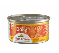 Almo Nature Daily Grain Free Menù Cat 85 gr Pollo - confezione da 24 pezzi - Cibo umido per gatti - 1° ORDINE? scegli lo sconto BZR5 / BZR20 + 200 punti fedeltà