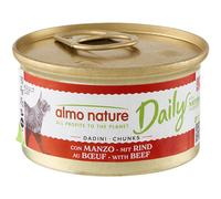 Almo Nature Daily Menù Cat 85 gr: Dadini con Manzo