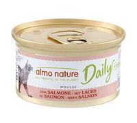 Almo Nature Cat Daily Grain Free Mousse con Salmone Megapack - Almo Nature Cat Daily Grain Free Mousse con Salmone Megapack - Lattina Da 85 Gr - CONFEZIONE RISPARMIO