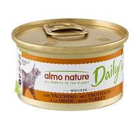 ALMO NATURE CAT DAILY MOUSSE TACCHINO 85 GR.