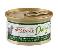 ALMO NATURE CAT DAILY MOUSSE TONNO & POLLO 85 GR.