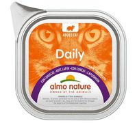 Almo Nature Daily Grain Free Menù Cat 100 gr Coniglio - confezione da 32 pezzi - Cibo umido per gatti - 1° ORDINE? scegli lo sconto BZR5 / BZR20 + 200 punti fedeltà