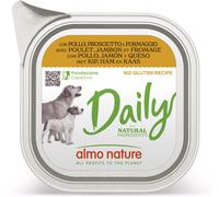 Almo Nature Daily Menù Dog Pollo, Prosciutto e Formaggio - 100 g