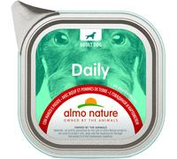 Almo Nature Daily Menù Dog 100 gr Manzo e patate - confezione da 32 pezzi - Cibo umido per cani - 1° ORDINE? scegli lo sconto BZR5 / BZR20 + 200 punti fedeltà