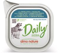 Almo nature dog daily merluzzo e fagiolini 100gr