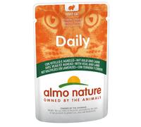 Almo Nature Daily 6 x 70 g umido per gatto - Vitello e Agnello