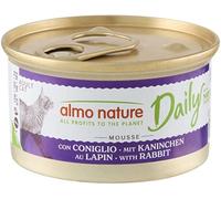 Almo Nature Daily Mousse Cat Lattina Multipack 24x85G CONIGLIO