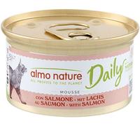 Almo Nature Cat Daily Grain Free Mousse con Salmone Megapack - Almo Nature Cat Daily Grain Free Mousse con Salmone Megapack - Lattina Da 85 Gr - CONFEZIONE RISPARMIO