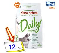 Almo Nature - Daily All Breeds con Agnello, Pollo e Riso da 12 Kg