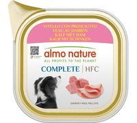 ALMO NATURE Dog Complete HFC Vaschetta Multipack 11x150G VITELLO CON PROSCIUTTO
