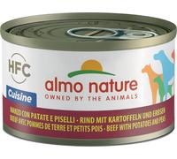 Almo Nature Dog HFC Natural Manzo con Patate e Piselli - Almo Nature Dog HFC Natural Manzo con Patate e Piselli - Lattina Da 95 Gr - CONFEZIONE RISPARMIO