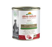 Almo nature dog hfc natural manzo con prosciutto 290gr