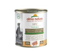 Almo nature dog hfc natural pollo con carote e riso 280gr
