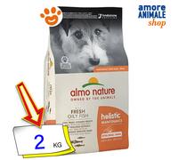 Almo Nature Dog Holistic Adult Extra Small/Small Pesce Azzurro Cani 2 Kg