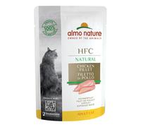 almo nature HFC Natural, Alimento Umido per Gatti - Filetto di Pollo - Confezione da 1.32 kg (24 x 55 g)